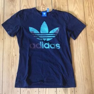 Navy blue adidas t-shirt
